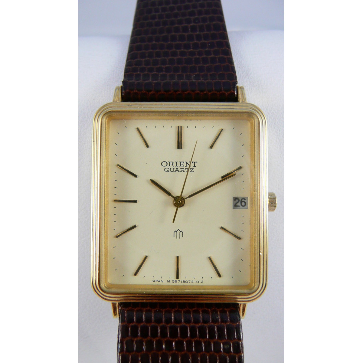 Reloj orient chapado en oro best sale