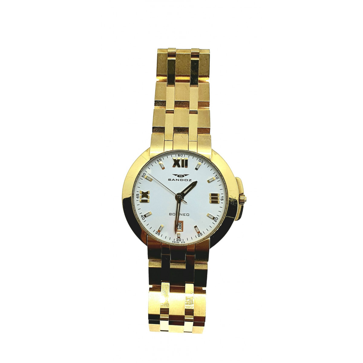 Reloj Caballero En Oro 18 ktes. Ref. 876 - Joyas Rubli